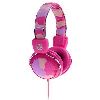 moki camo headphones w/inline mic pink